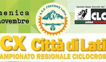 A Latina in palio i titoli laziali del ciclocross con l’organizzazione Freebike