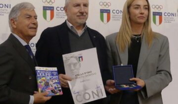 Liguria – Stella d’oro al merito sportivo a Sandro Tuvo