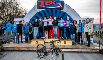 Tommaso Cafueri e Letizia Borghesi nel 10° Ciclocross del Brenta