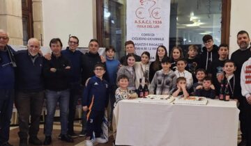 L’Asaci Evonacicli festeggia un’altra stagione di ricca attività