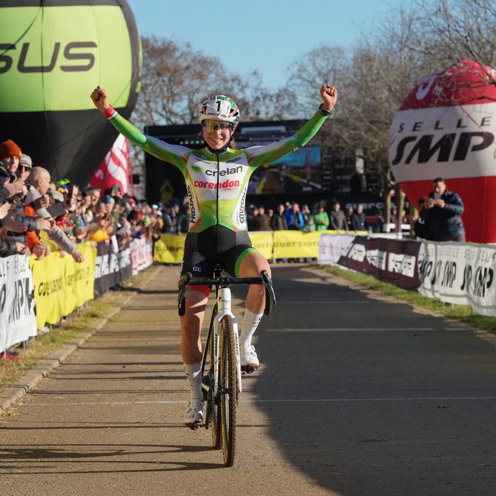 Sara Casasola all'arrivo - photo Giorgio De Negri
