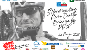 Domenica 22 marzo il 5° Handcycling Race Carate Brianza by PD3R