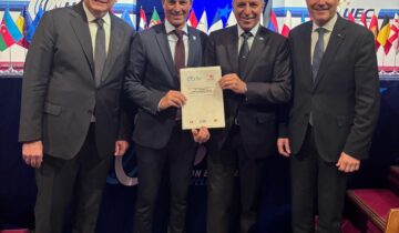 38° Congresso UEC – Italia premiata per il primo posto nel medagliere 2025