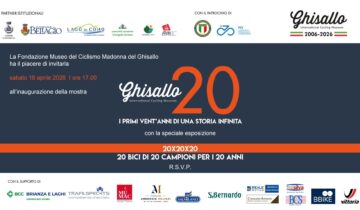 Il Museo del Ghisallo il 18 aprile inaugura la mostra “Ghisallo 20”