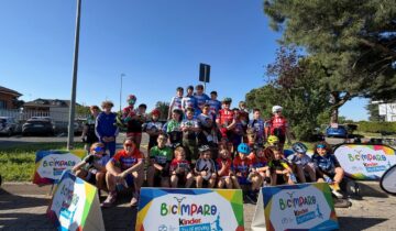 BICIMPARO – Kinder Joy of Moving fa tappa a Caselle Torinese