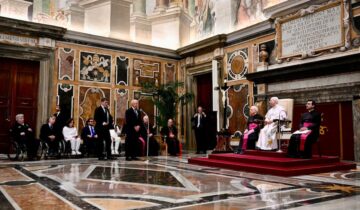 Gli azzurri di Milano Cortina 2026 ricevuti da Papa Leone XIV