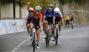 Giro delle Marche in Rosa: doppia felicità per Valeria Valgonen a Offida