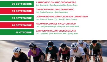 Campionati italiani Master: il calendario 2026