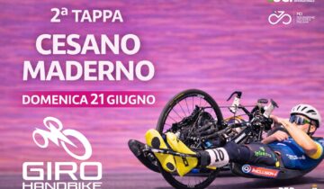 Giro Handbike 2026, a Cesano Maderno la 2^ tappa