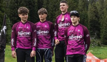 Scalet, Stedile, Muscolino e Corradini nuovi campioni trentini di Mtb Downhill