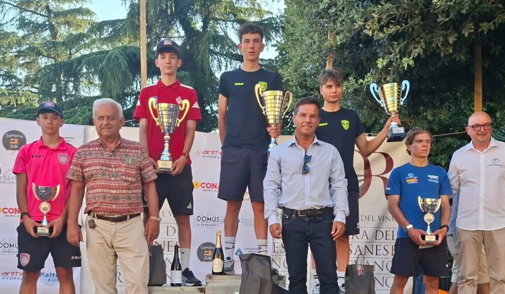 il podio di Olevano