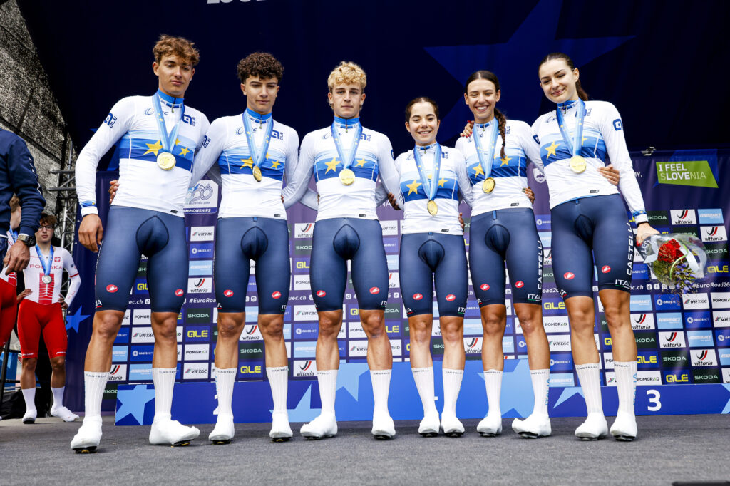 2026 UEC Road European Championships - Ljubljana Slovenia Junior Team Time Trial Mixed Relay